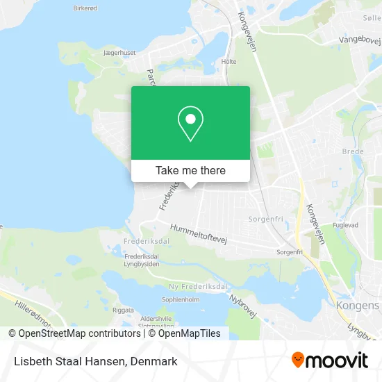 Lisbeth Staal Hansen map