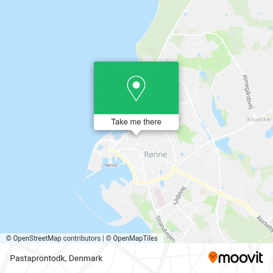 Pastaprontodk map