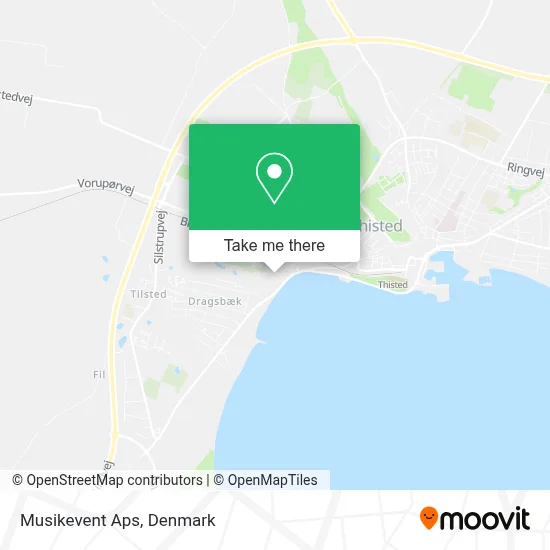 Musikevent Aps map