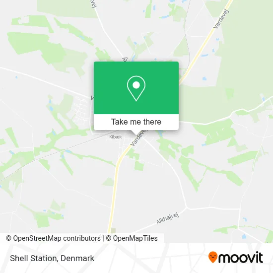 Shell Station map