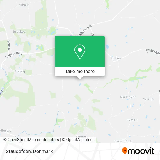Staudefeen map