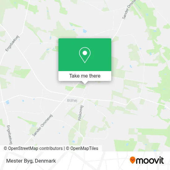 Mester Byg map