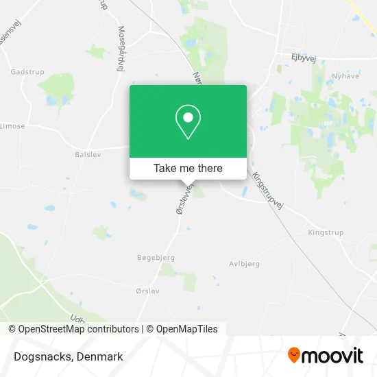 Dogsnacks map