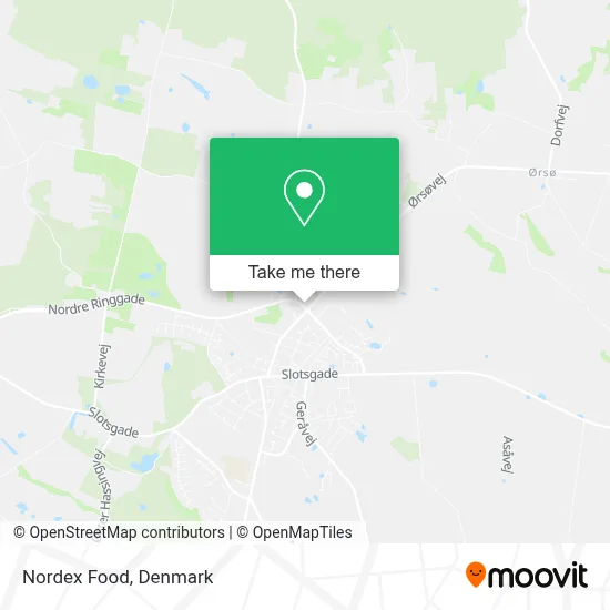 Nordex Food map