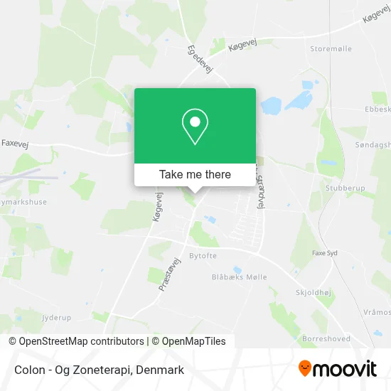 Colon - Og Zoneterapi map