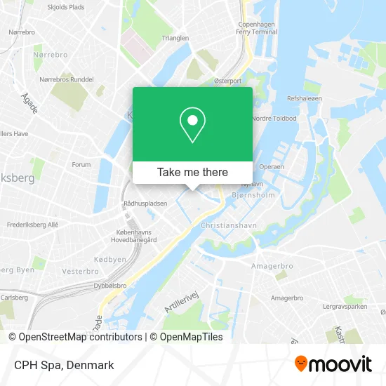 CPH Spa map