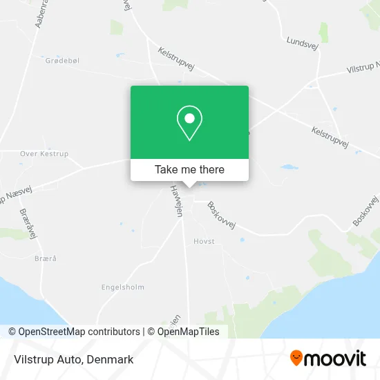 Vilstrup Auto map
