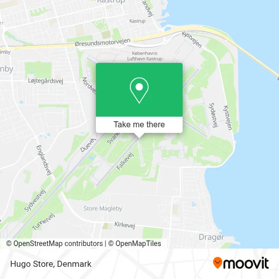 Hugo Store map