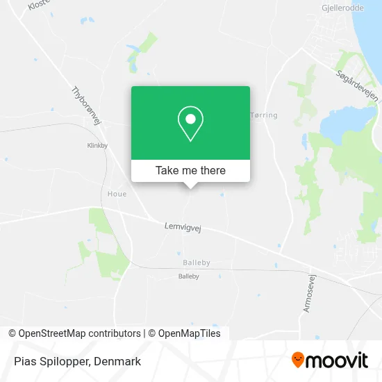 Pias Spilopper map