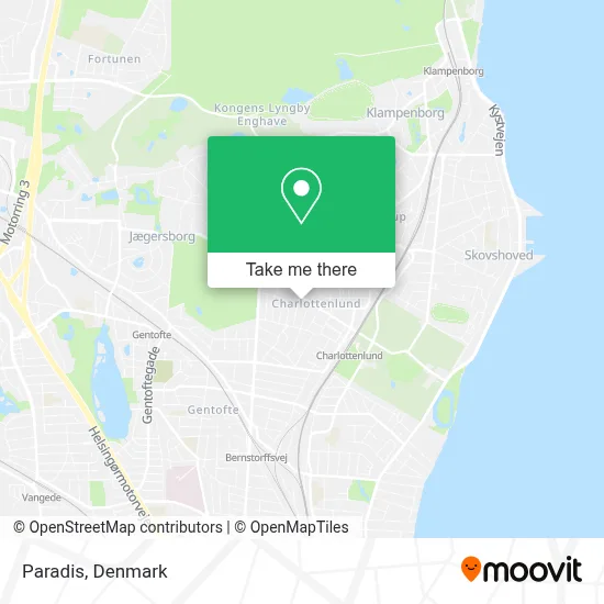 Paradis map