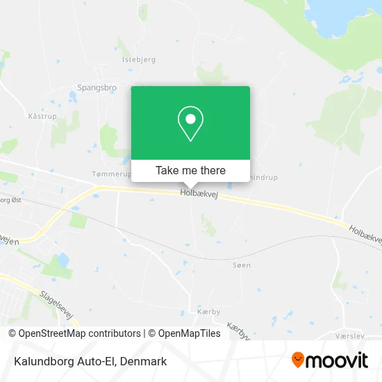 Kalundborg Auto-El map