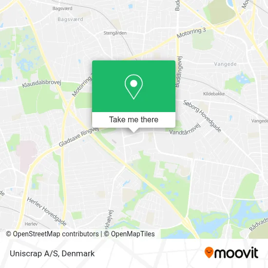 Uniscrap A/S map