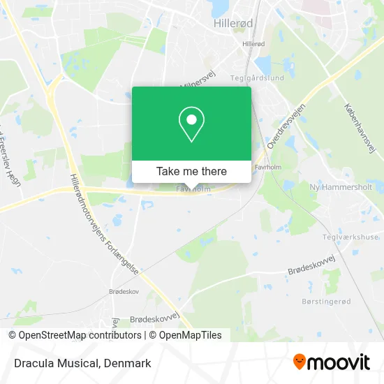 Dracula Musical map
