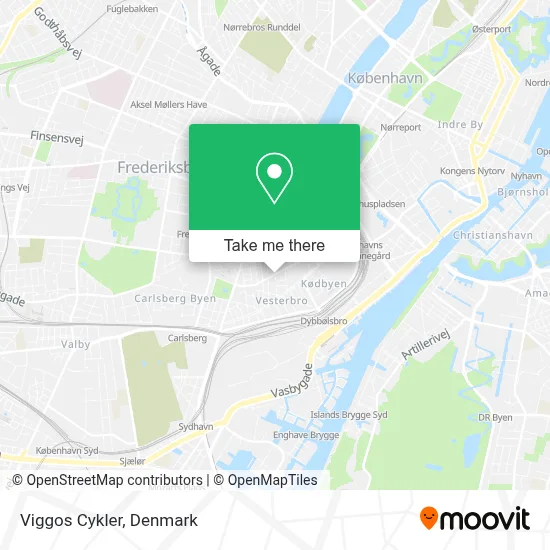 Viggos Cykler map