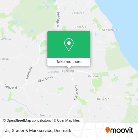 Jsj Grader & Markservice map