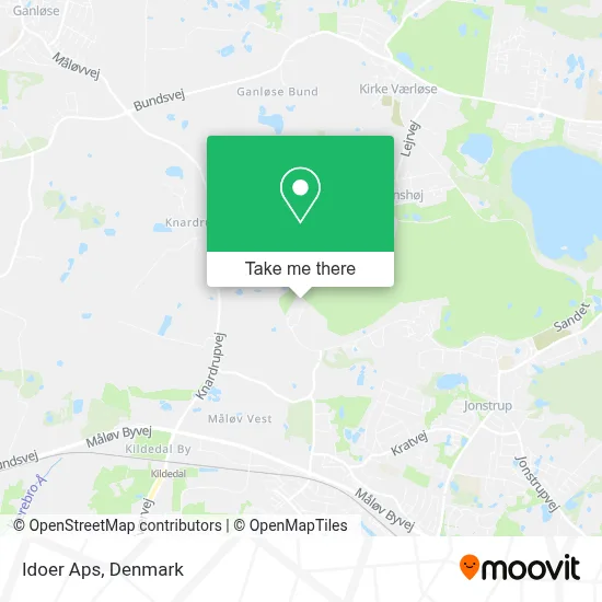 Idoer Aps map