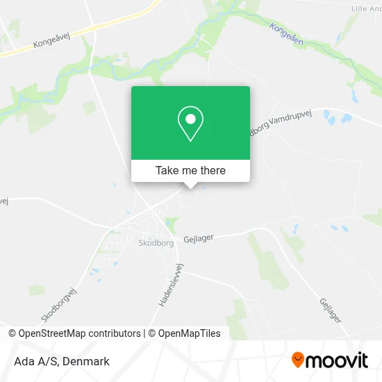 Ada A/S map