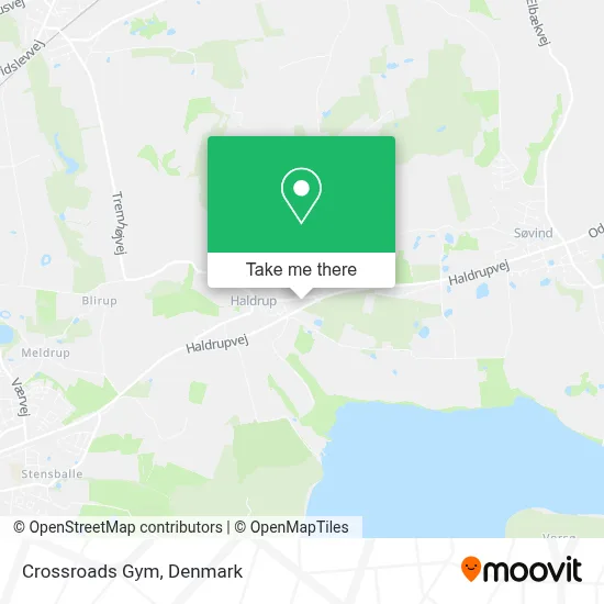 Crossroads Gym map