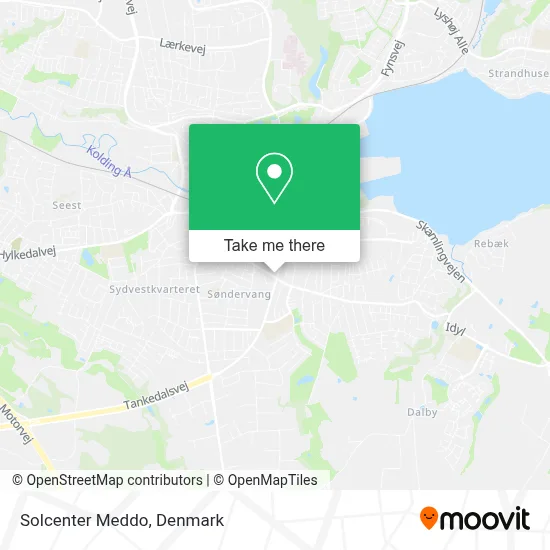 Solcenter Meddo map