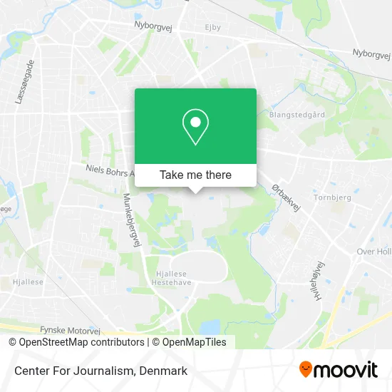 Center For Journalism map