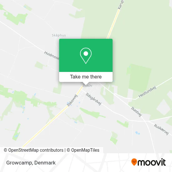 Growcamp map