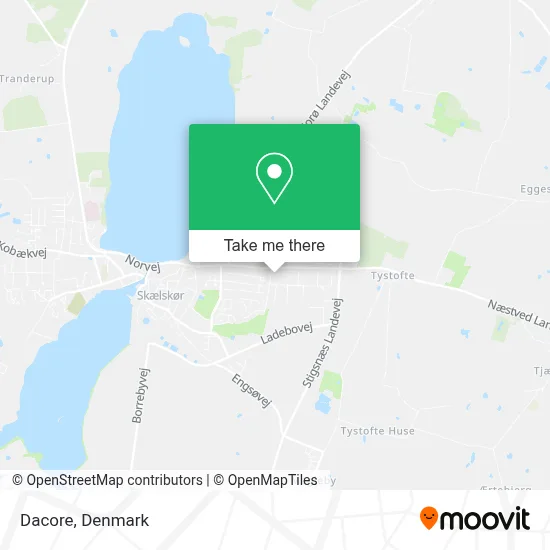 Dacore map
