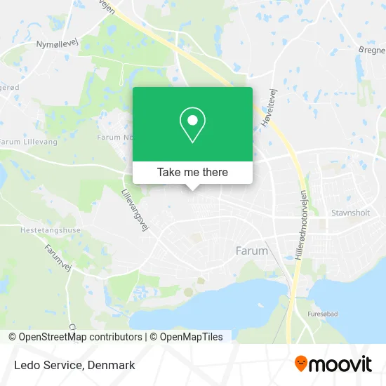 Ledo Service map