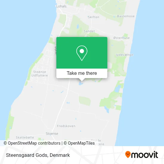 Steensgaard Gods map