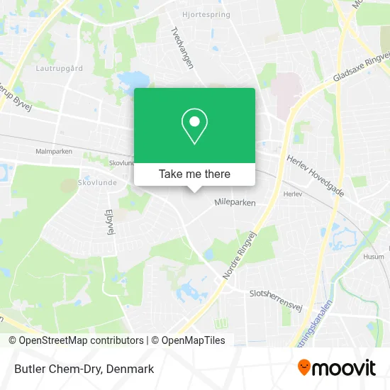 Butler Chem-Dry map