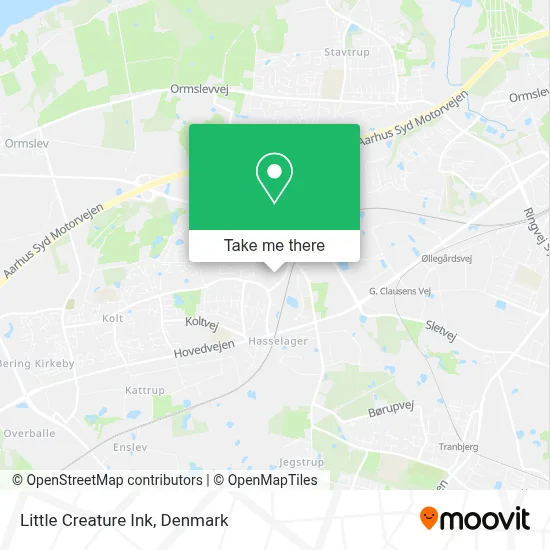 Little Creature Ink map