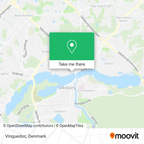 Vinguedoc map