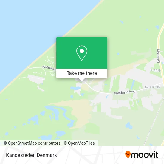Kandestedet map