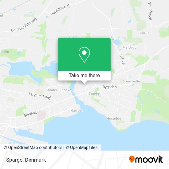 Spargo map