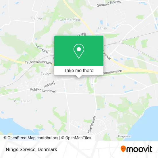 Nings Service map