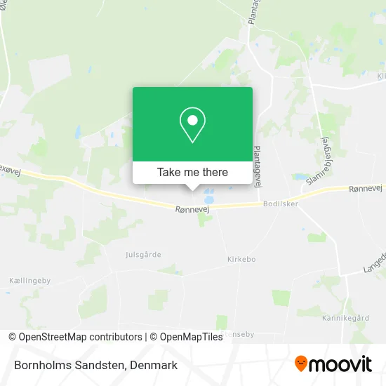 Bornholms Sandsten map