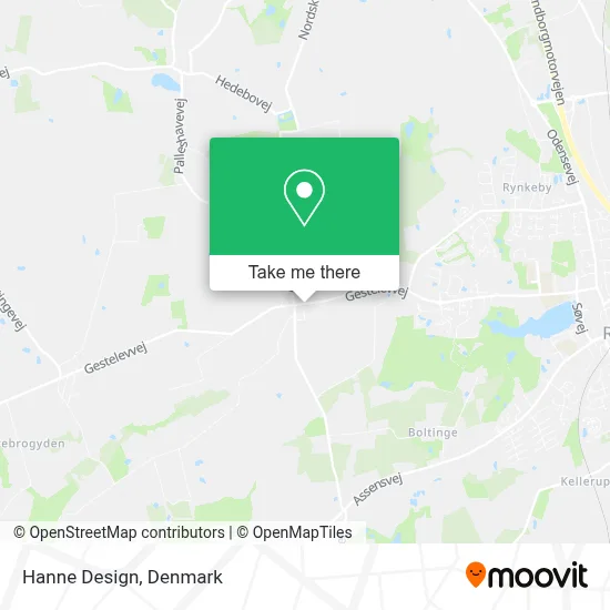 Hanne Design map