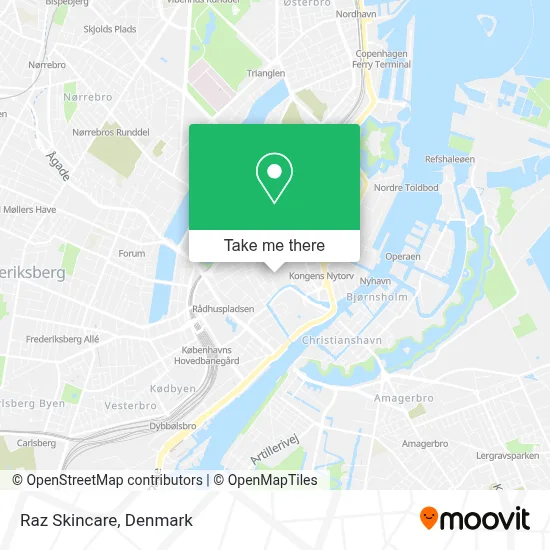 Raz Skincare map