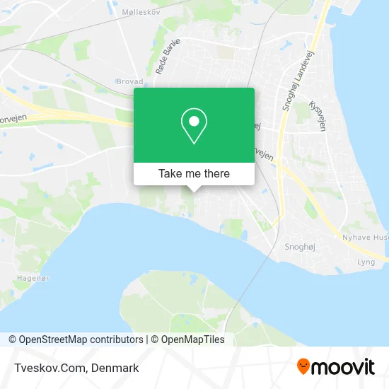 Tveskov.Com map