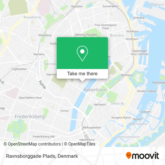 Ravnsborggade Plads map