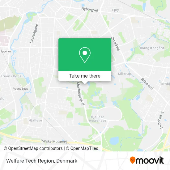 Welfare Tech Region map