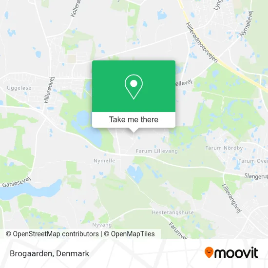 Brogaarden map