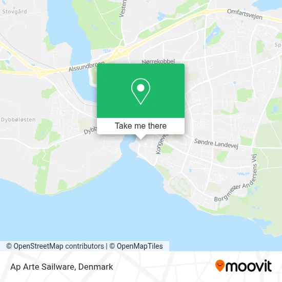 Ap Arte Sailware map