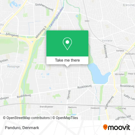 Panduro map