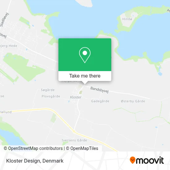 Kloster Design map