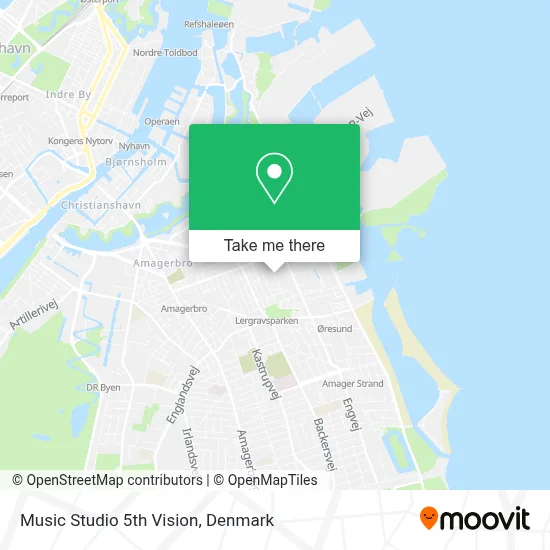 Music Studio 5th Vision map