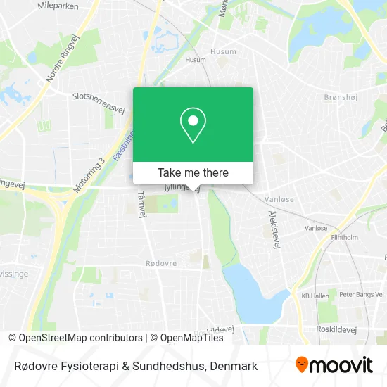 Rødovre Fysioterapi & Sundhedshus map