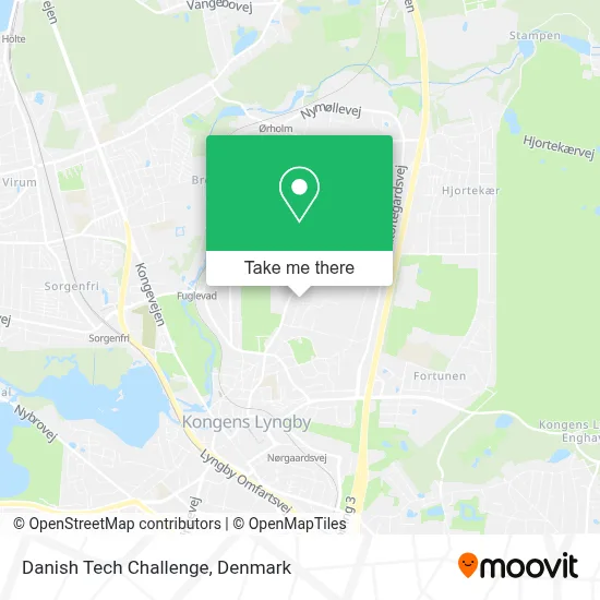 Danish Tech Challenge map