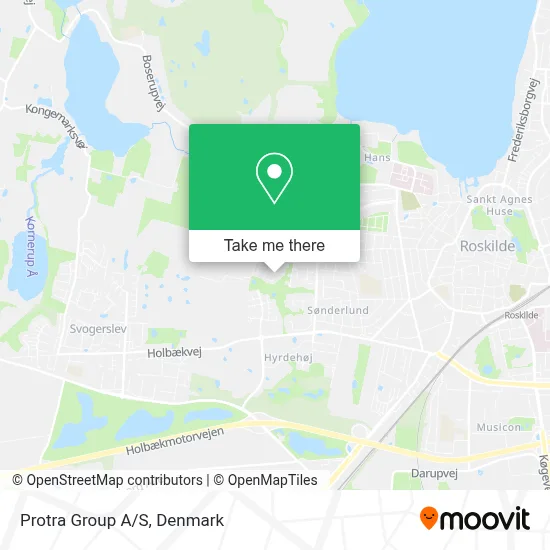 Protra Group A/S map