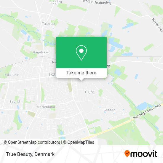 True Beauty map