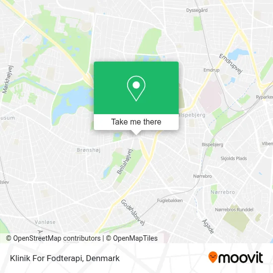 Klinik For Fodterapi map